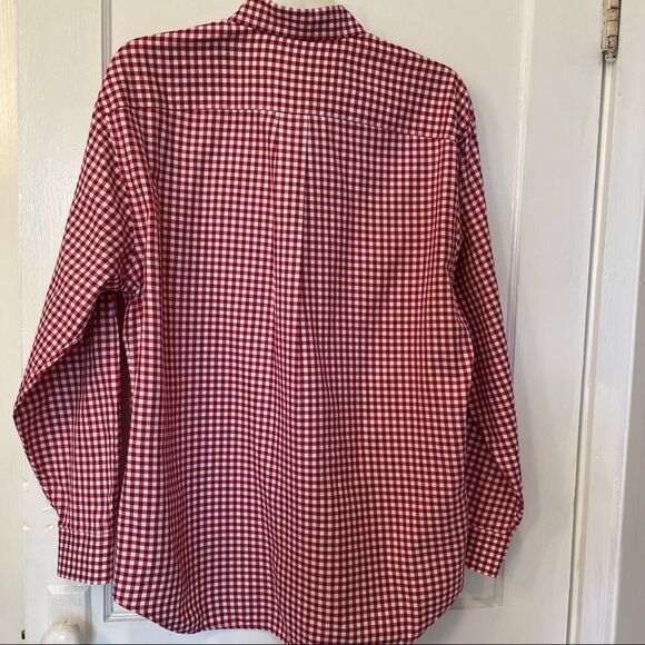 Vineyard Vines Gingham Red Gingham Classic Fit Tucker Shirt Button Down - Picture 6 of 8